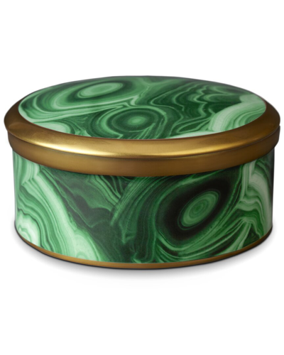 L'objet Malachite Round Box In Green