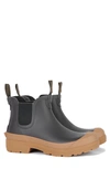 Barbour Strom Chelsea Rain Boot In Brown