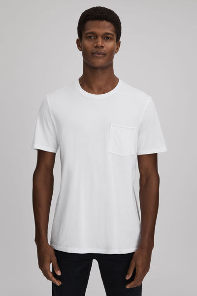 Paige Crew Neck T-shirt In Fresh White