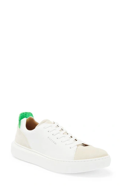 Buscemi Sneakers In White/ Green