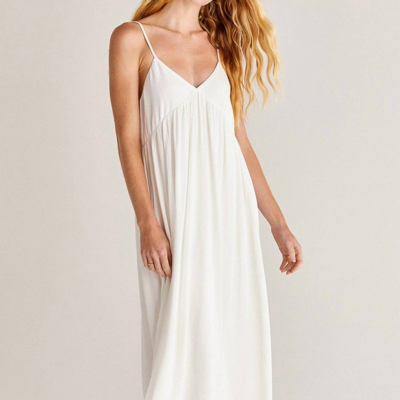 Z Supply Atlas Midi Dress In White