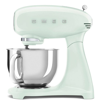 Smeg Retro Stand Mixer, White In Green