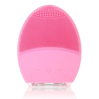 Vysn Silicone Rechargeable Facial Cleansing Brush & Massager