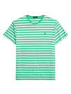 Polo Ralph Lauren Men's Striped Jersey T-shirt In Classic Kelly White
