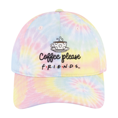 Wb Friends Coffee Please Tie Dye Dad Cap In Multi