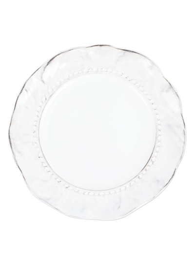 Vietri Giorno Salad Plate In White