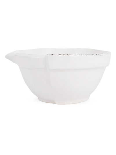 Vietri Lastra Mixing Bowl In White