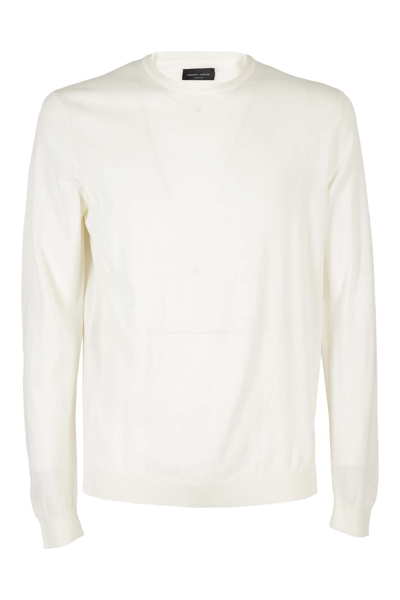 Roberto Collina Maglia Girocollo In White