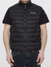 PALM ANGELS PADDED VEST WITH LOGO