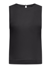 Transit Comfort Wide Shoulder Jersey Tank Top In Black