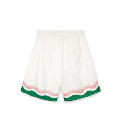 Casablanca Le Jeu De Ping Pong Shorts In Beige