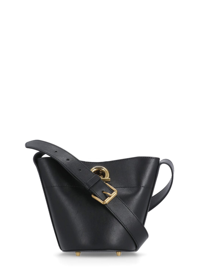 Moschino Shoulder Bag With Logo In Black