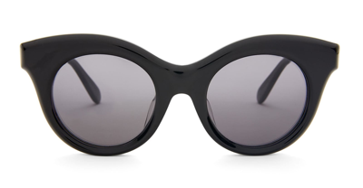 Loewe Lw40126i Tarsier 01a Sunglasses In Nero