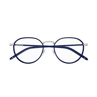 Montblanc Mb0342oa Linea Meisterstück 004 Glasses In Blu