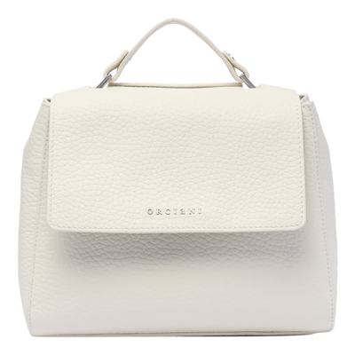 Orciani Soft Sveva Handbag In White