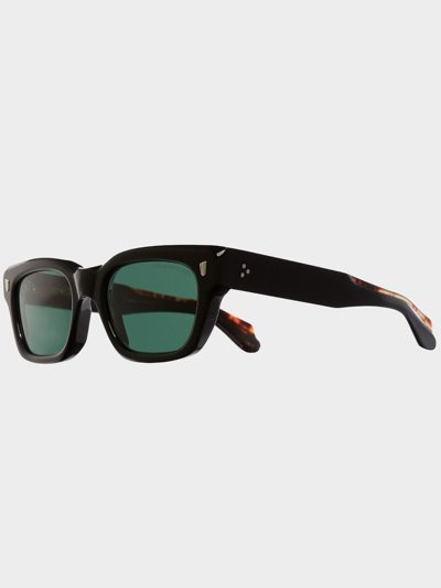 Cutler And Gross Cutler & Gross 1391 Rectangle Frame Sunglasses In Black