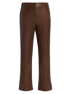 MAX MARA WOMEN'S SUBLIME FAUX LEATHER TROUSERS