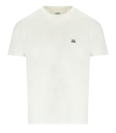 C.p. Company Jersey 30/1 Gauze White T-shirt