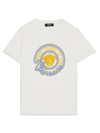 Versace Teen Boys Ivory Medusa Cotton T-shirt In White