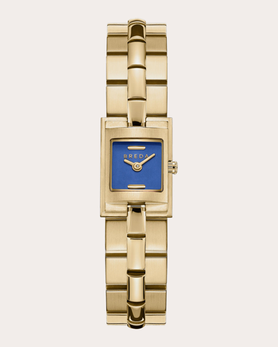 Breda Women's 18k Gold-plated Relic Bracelet Watch