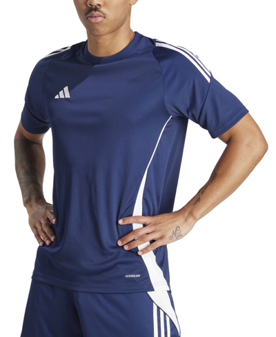 Adidas Originals Mens Adidas Tiro24 Jersey In Team Navy Blue/white