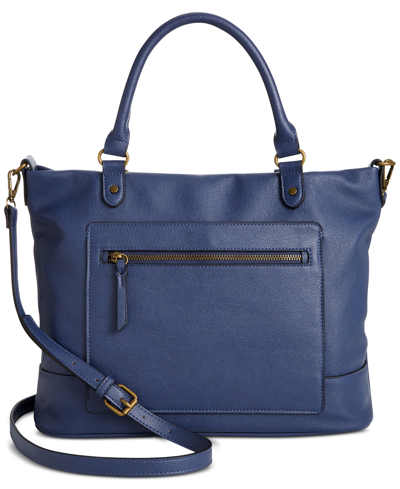 Style & Co Hudsonn Tote, Created For Macy's In Navy