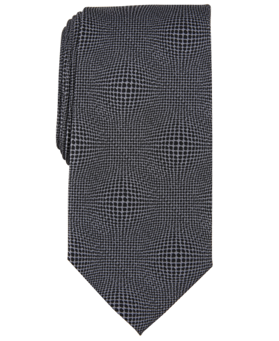 Perry Ellis Men's Barden Geo-print Tie In Black