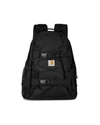 Carhartt Logo-patch Zip-up Backpack In Black
