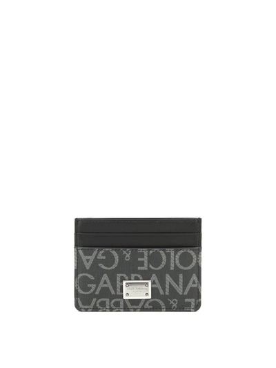 Dolce & Gabbana Wallets & Card Holders In Black