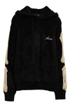 AMIRI BONES SLEEVES CHENILLE HOODIE