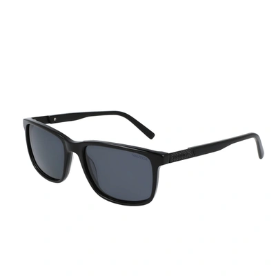 Nautica Mens Rectangle Sunglasses In Black