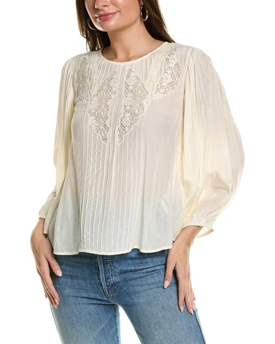 Farm Rio Blouse In Beige