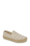 Esprit Nadine Espadrille Sneaker In Cream Crochet