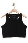 Threads 4 Thought Strappy Sports Bra In Jet Black