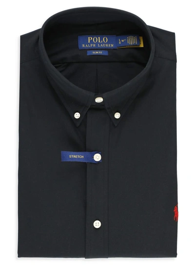 Ralph Lauren Pony Shirt In Black