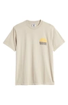 SERVICE WORKS SUNNY SIDE UP ORGANIC COTTON GRAPHIC T-SHIRT