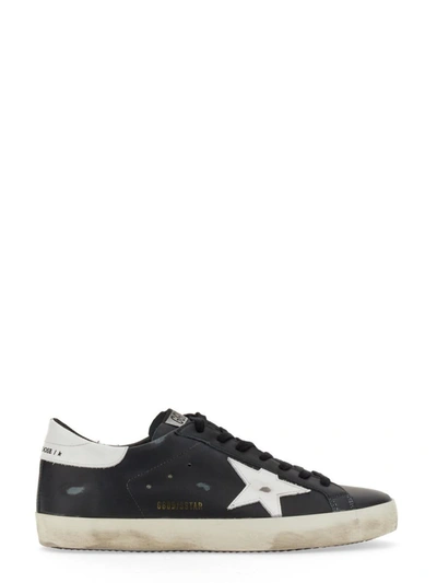 Golden Goose Superstar Sneaker In Black