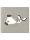 THOM BROWNE THOM BROWNE WALLET WITH WHALE APPLICATION