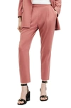 Allsaints Aleida Lightweight Tri Pants In Rich Pink