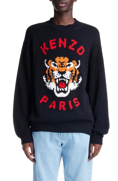 Kenzo Sweater In 99jblack