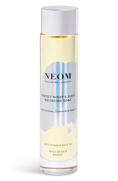 NEOM NEOM WELLBEING PERFECT NIGHT'S SLEEP WELLBEING SOAK MULTI-VITAMIN BATH OIL