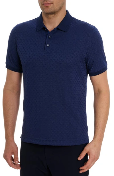 ROBERT GRAHAM ELIAS BASKET WEAVE POLO