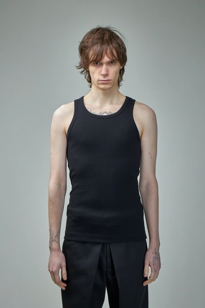 Givenchy Xslim Tank Top Sleeveless In Black