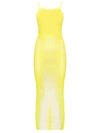 Acne Studios Acne Dresses In Acid Yellow