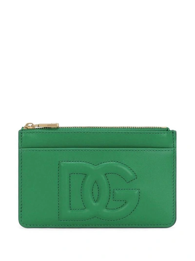 Dolce & Gabbana Wallets In Green