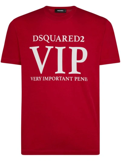 Dsquared2 Vip Cool Fit T-shirt In Red