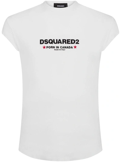 Dsquared2 Porn In Canada T-shirt White