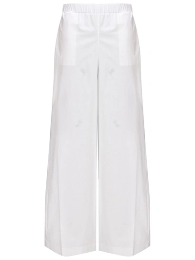 Federica Tosi Pleat Tailored Trousers In White