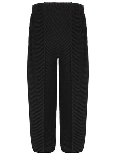 Issey Miyake Trousers In Black