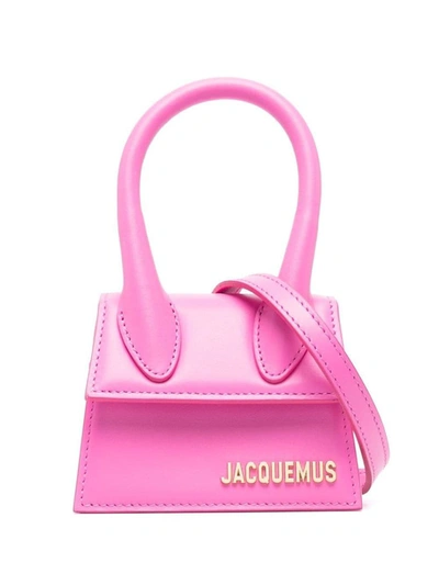 Jacquemus Bags In Neon Pink